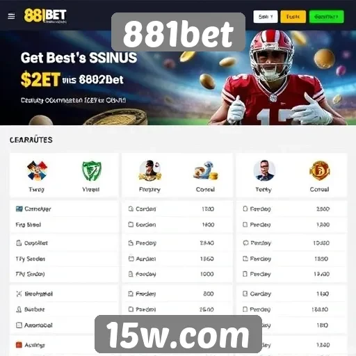 Promoções e bônus disponíveis no 881bet